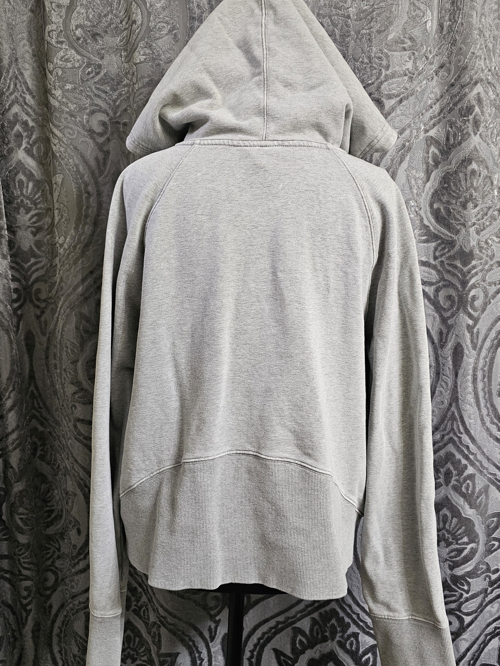 JoyLab Light Gray Half-Zip Hooded Pullover - Picture 4 of 9